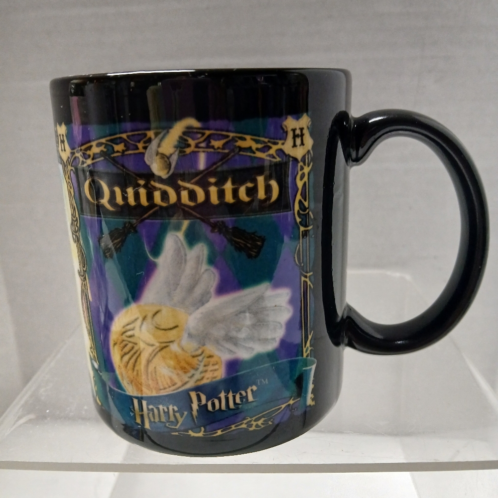 Harry Potter & The Sorcerer's Stone Quidditch Mug Official Warner Xpres 2000